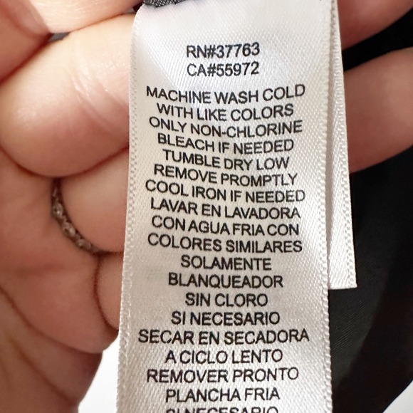 Laundry by Shelli Segal Black Ruched Sleeve Sharp Blazer Jacket Women's Size 6 - Picture 5 of 12